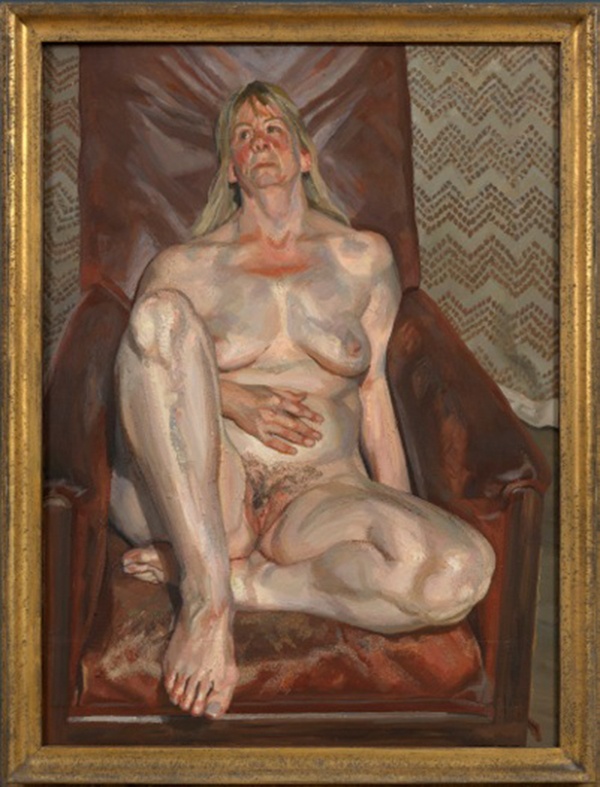 Naked portrait in a Red Chair (1999)